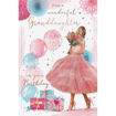 Picture of FOR A WONDERFUL GRANDDAUGHTER BIRTHDAY CARD
